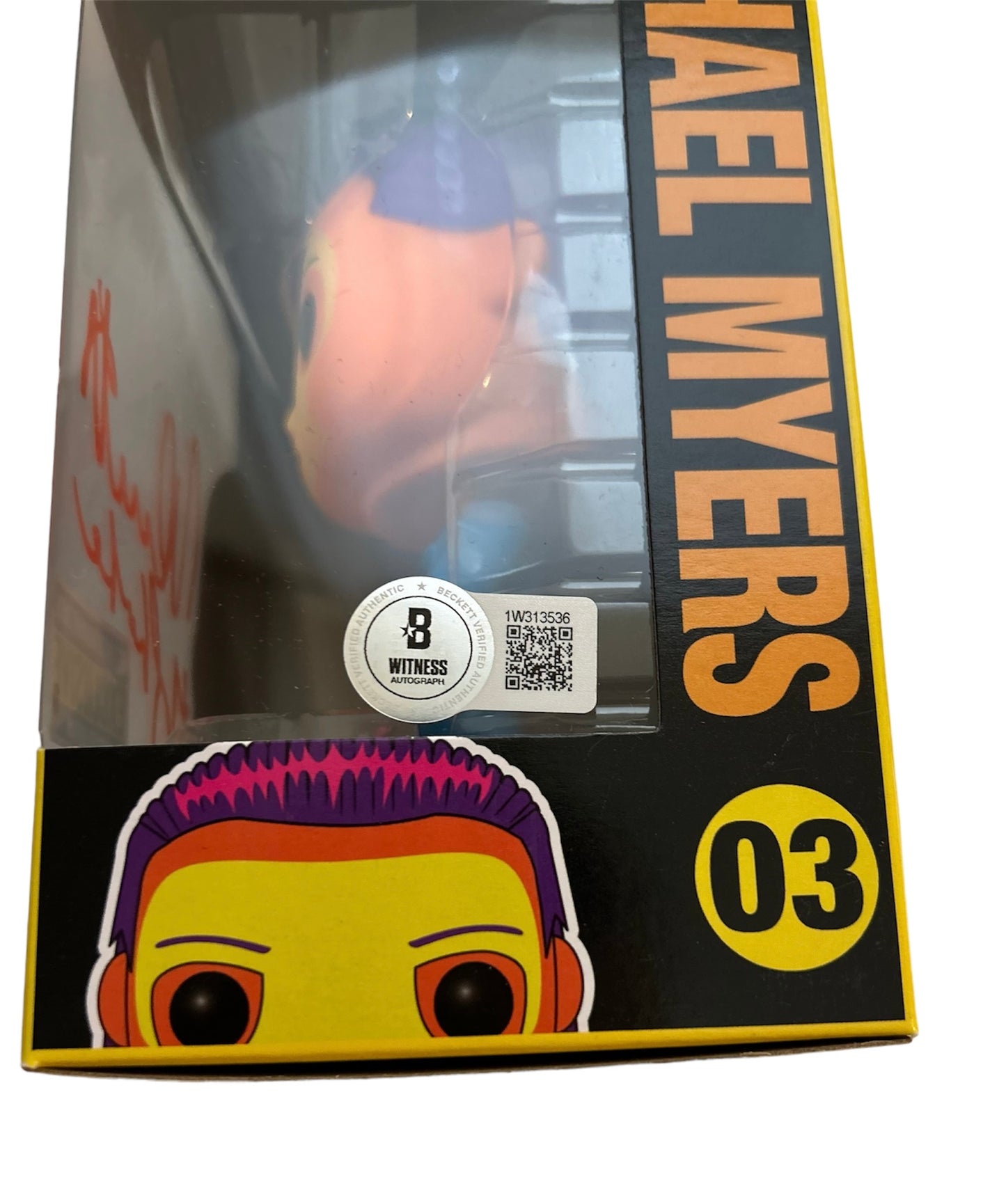 Nick Castle Signed Autographed Halloween Michael Myers Funko Pop With Beckett Witness