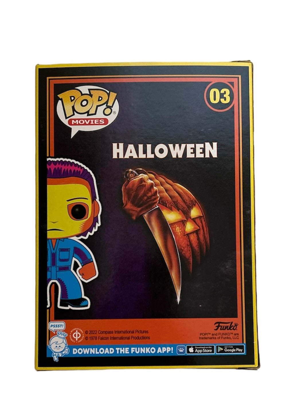 Nick Castle Signed Autographed Halloween Michael Myers Funko Pop With Beckett Witness