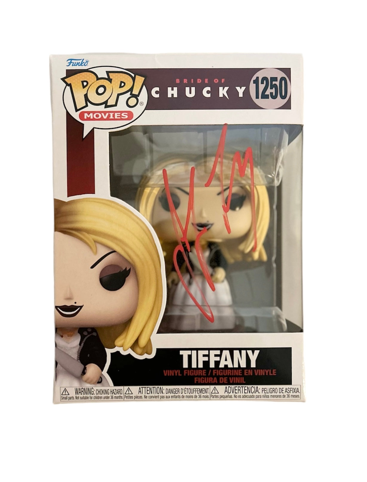 Jennifer Tilly Signed Autograph Chucky Funko Pop 1250 with Exact Photo Proof