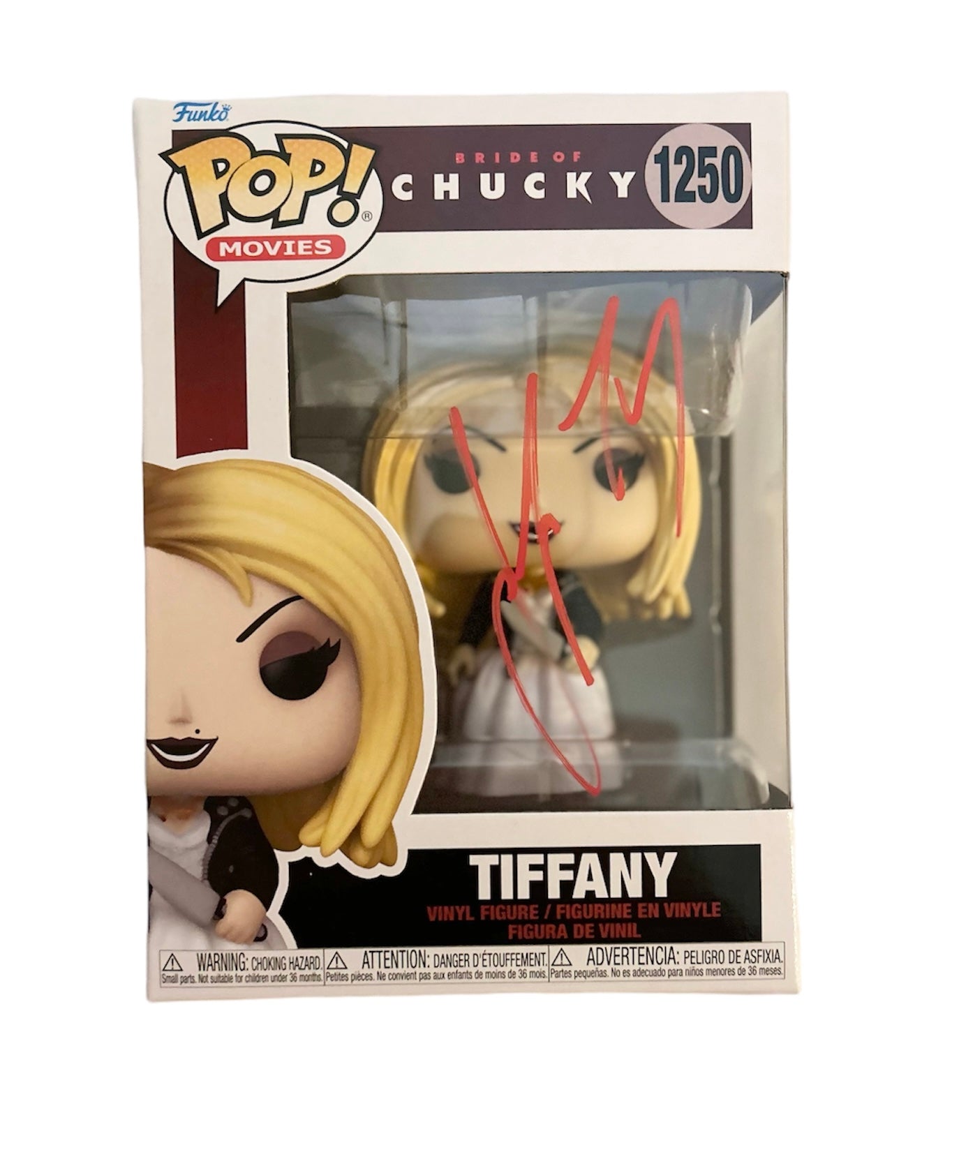 Jennifer Tilly Signed Autographed Chucky Funko Pop 1250 With Exact Photo Proof