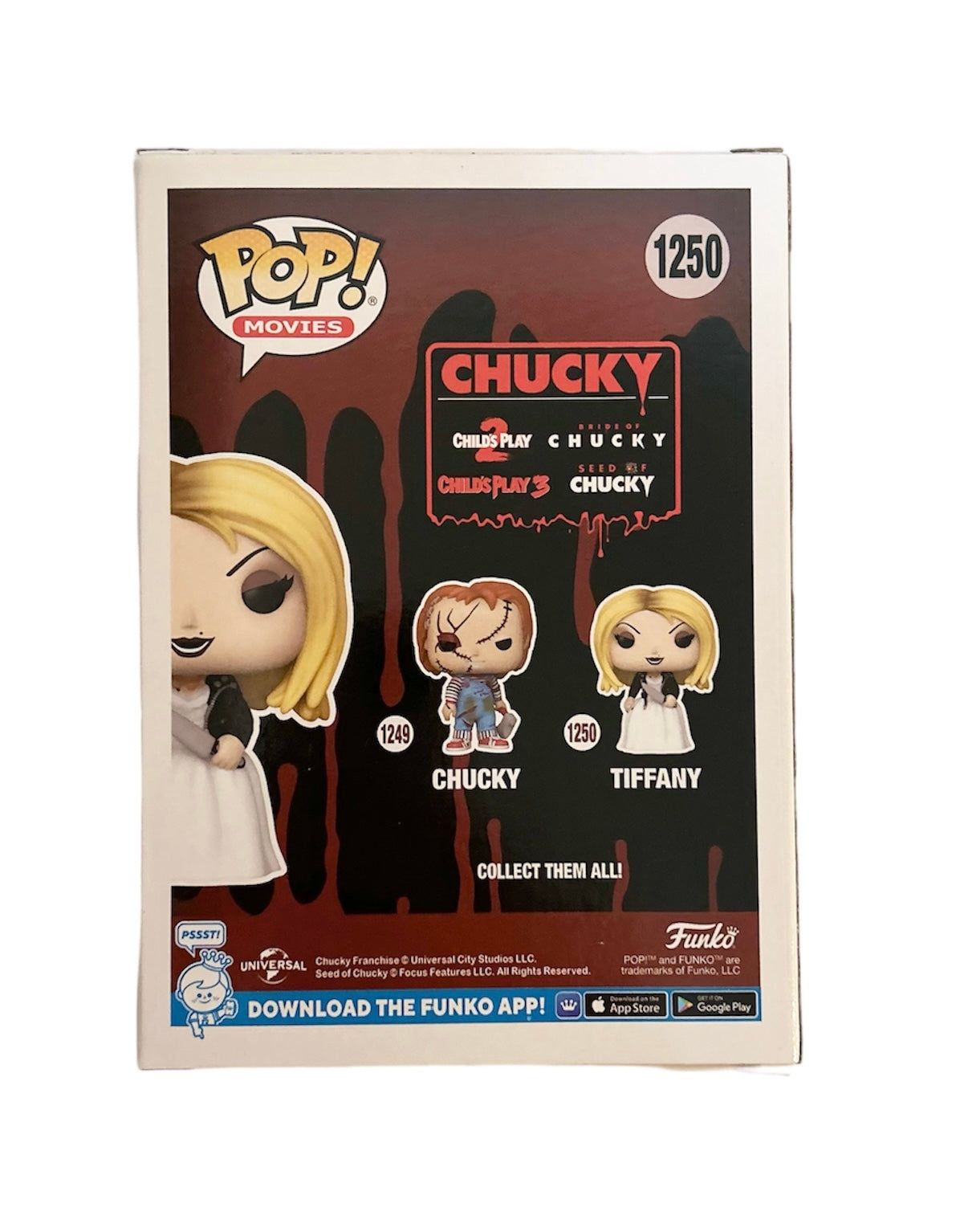 Jennifer Tilly Signed Autographed Chucky Funko Pop 1250 With Exact Photo Proof