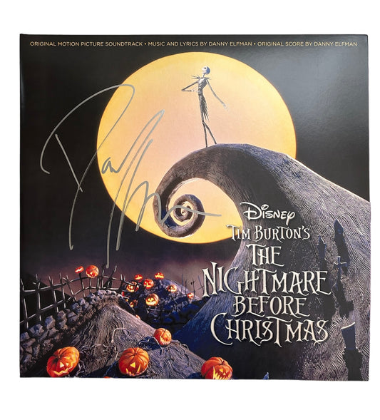 Danny Elfman Signed Autographed A Night Mare Before Christmas Vinyl with Exact Photo Proof