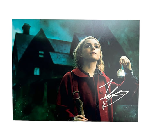 Kiernan Shipka Signed Autographed 8x10 Chilling Adventures of Sabrina Photo with Exact Photo Proof