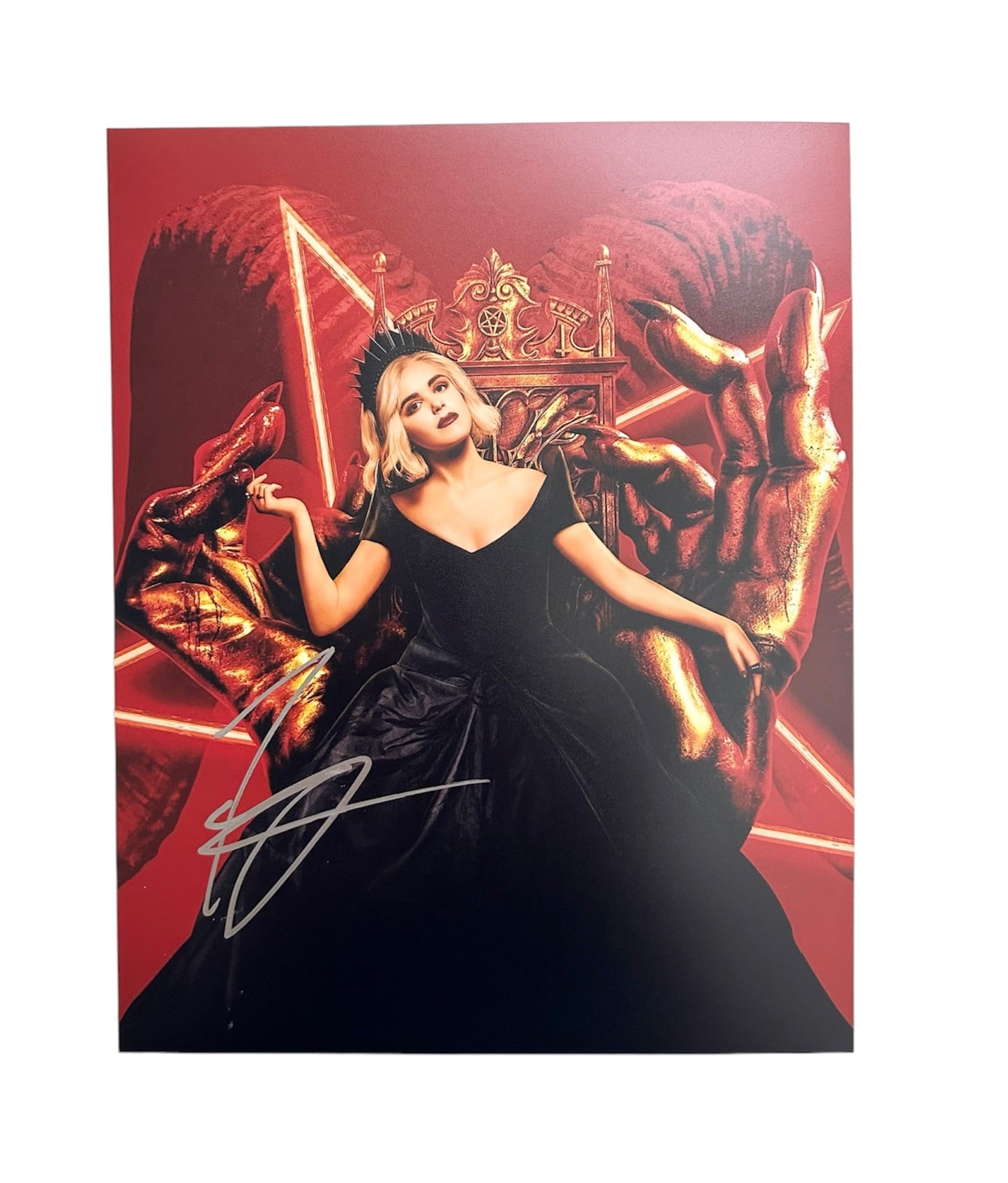 Kiernan Shipka Signed Autographed 8x10 Chilling Adventures of Sabrina Photo with Exact Photo Proof