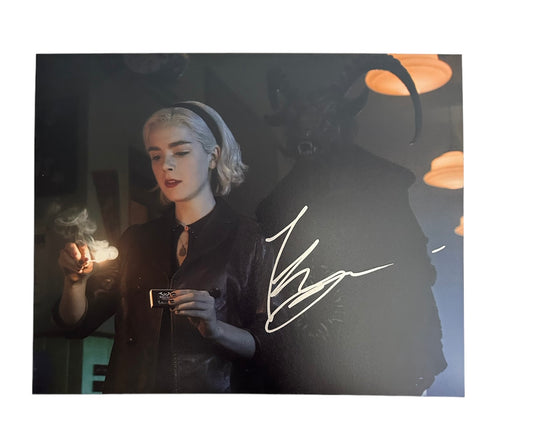 Kiernan Shipka Signed Autographed 8x10 Chilling Adventures of Sabrina Photo with Exact Photo Proof