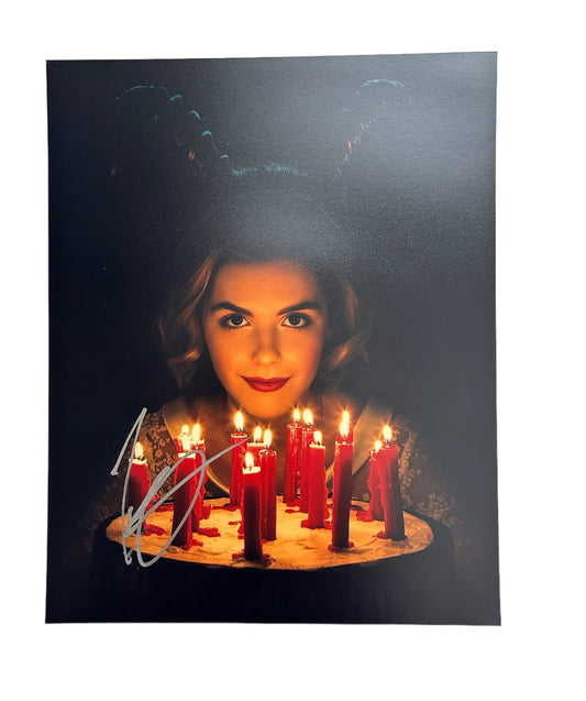 Kiernan Shipka Signed Autographed 8x10 Chilling Adventures of Sabrina Photo with Exact Photo Proof