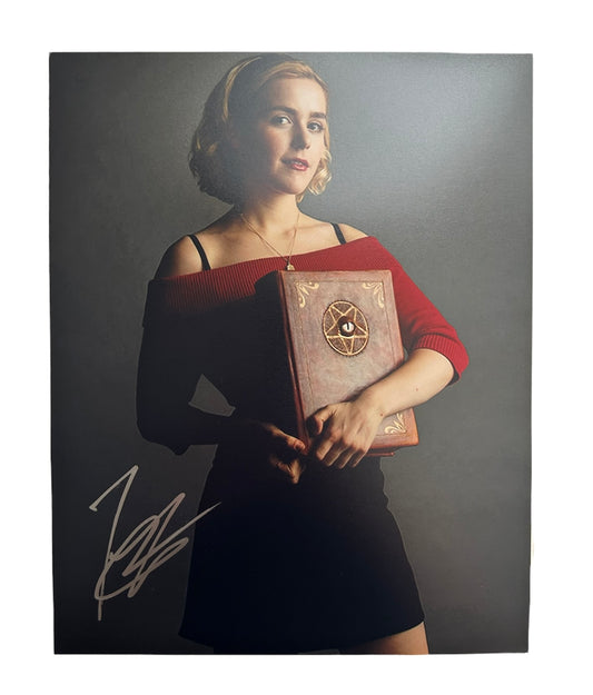 Kiernan Shipka Signed Autographed 8x10 Chilling Adventures of Sabrina Photo