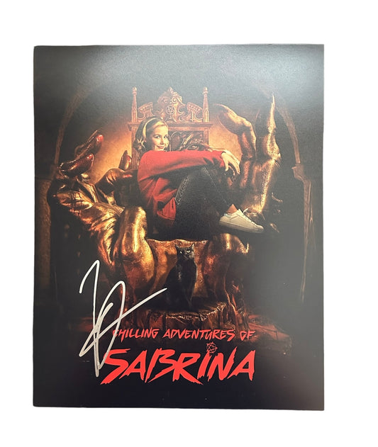 Kiernan Shipka Signed Autographed 8x10 Chilling Adventures of Sabrina Photo with Exact Photo Proof