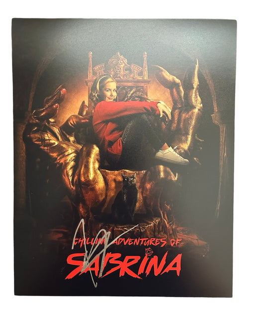 Kiernan Shipka Signed Autographed 8x10 Chilling Adventures of Sabrina Photo with Exact Photo Proof