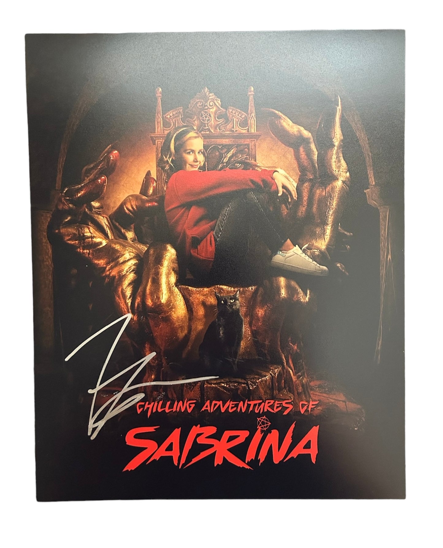 Kiernan Shipka Signed Autographed 8x10 Chilling Adventures of Sabrina Photo with Exact Photo Proof