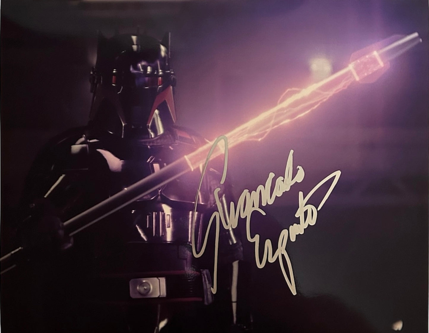 Giancarlo Esposito Signed Autographed 8x10 The mandalorian Photo with Exact Photo Proof