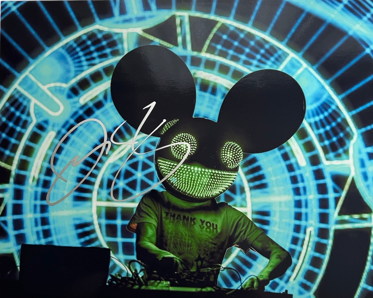 Deadmau5 Signed Autographed 8x10 DJ Photo with Exact Photo Proof