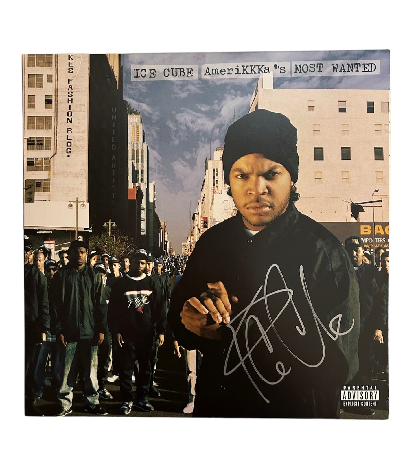 Ice Cube Signed Autographed Amerikkka's Most Wanted Vinyl with Exact Photo Proof