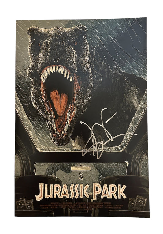 Jeff Goldblum Signed Autographed 12x18 Jurassic Park Photo