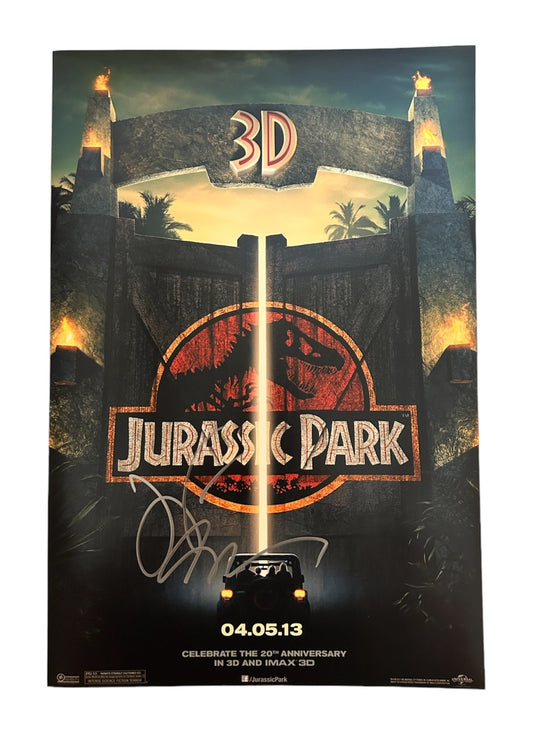 Jeff Goldblum Signed Autographed 12x18 Jurassic Park Photo