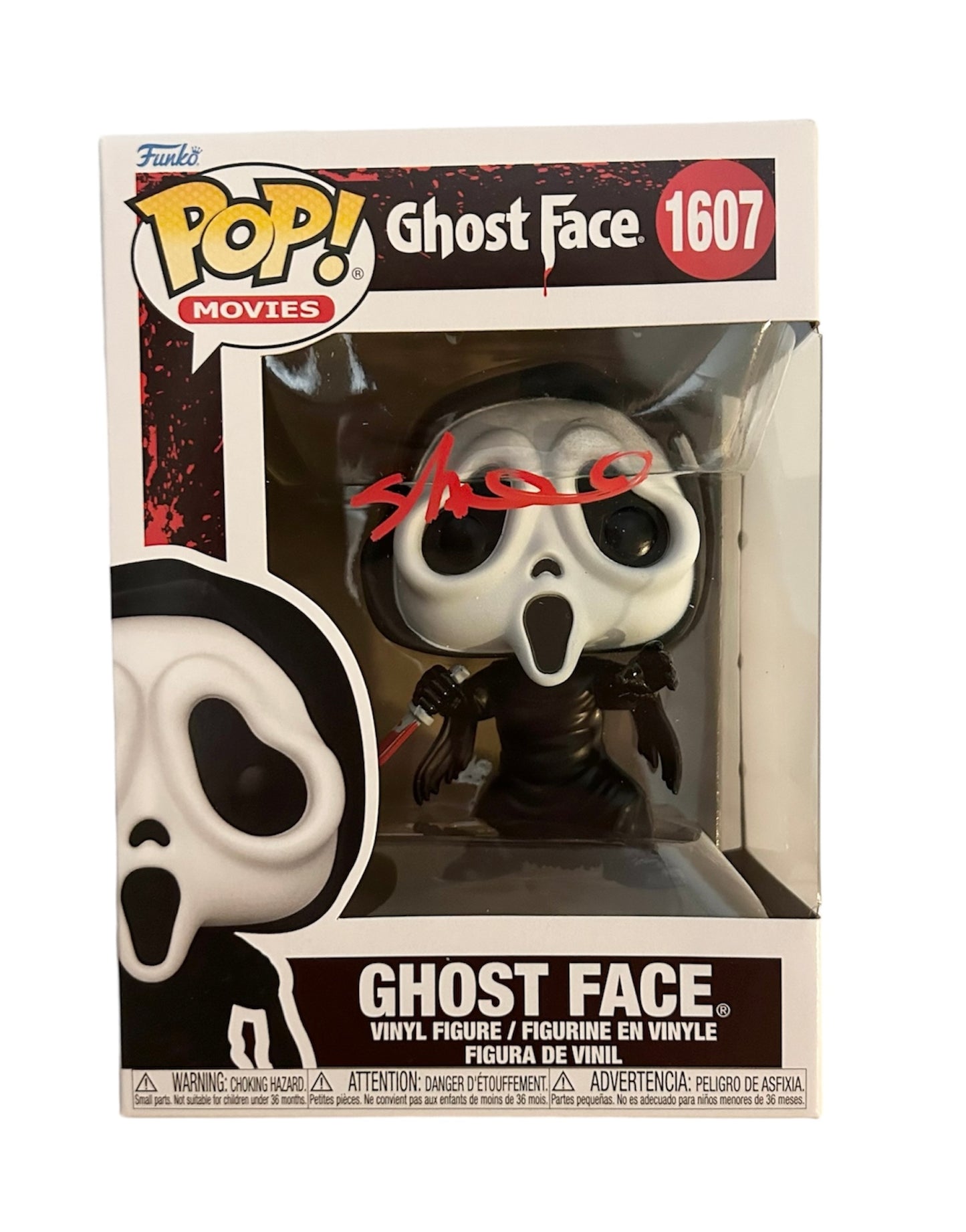 Skeet Ulrich Signed Autographed Scream Funko Pop with Exact Photo Proof