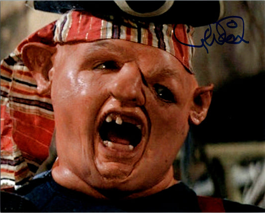 Randell Widner Signed Autographed 8x10 The Goonies Sloth Photo