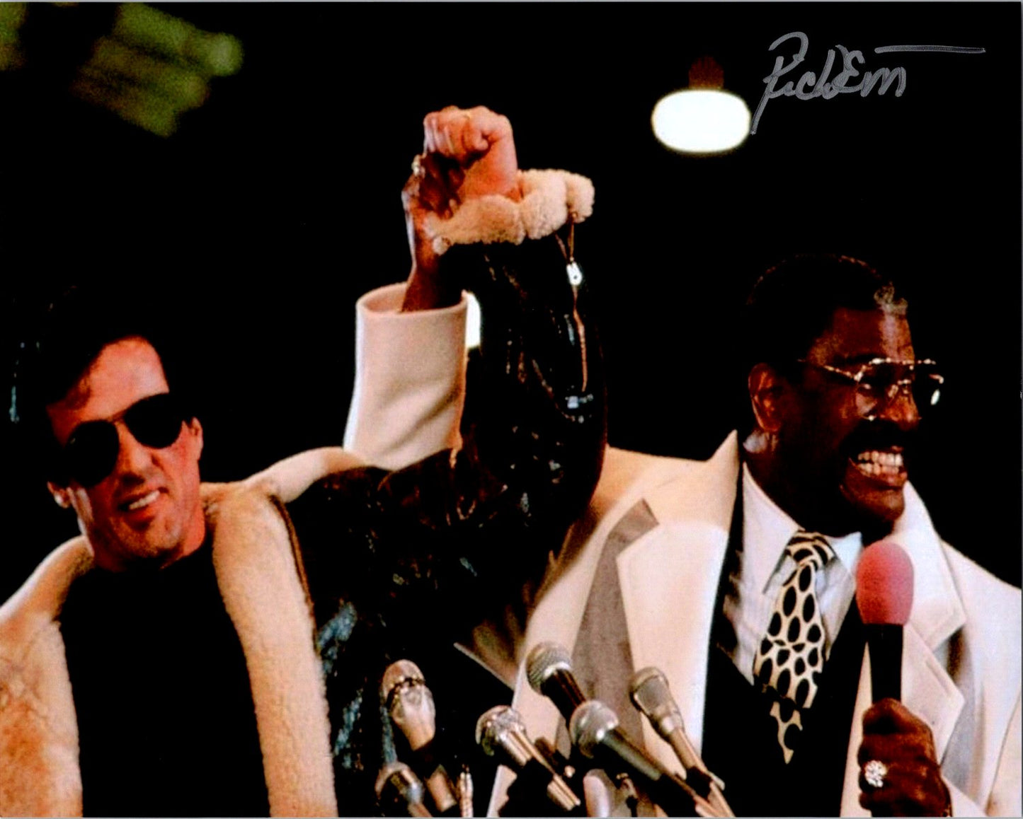 Richard Gant Signed Autographed 8x10 Rocky 5 Photo