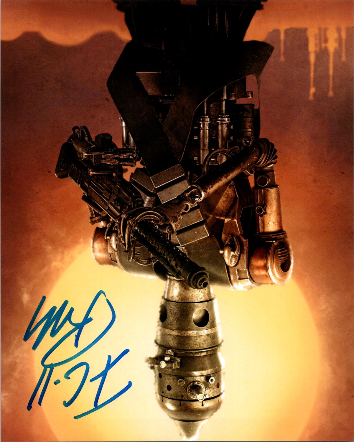 Rio Hackford Signed Autographed 8x10 IG-11 The Mandalorian Starwars Photo