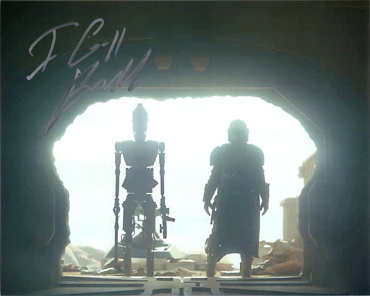 Rio Hackford Signed Autographed 8x10 IG-11 The Mandalorian Starwars Photo