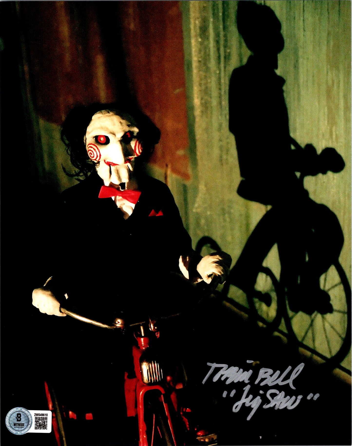 Tobin Bell Signed Autographed 8x10 Saw Photo With Beckett Witness