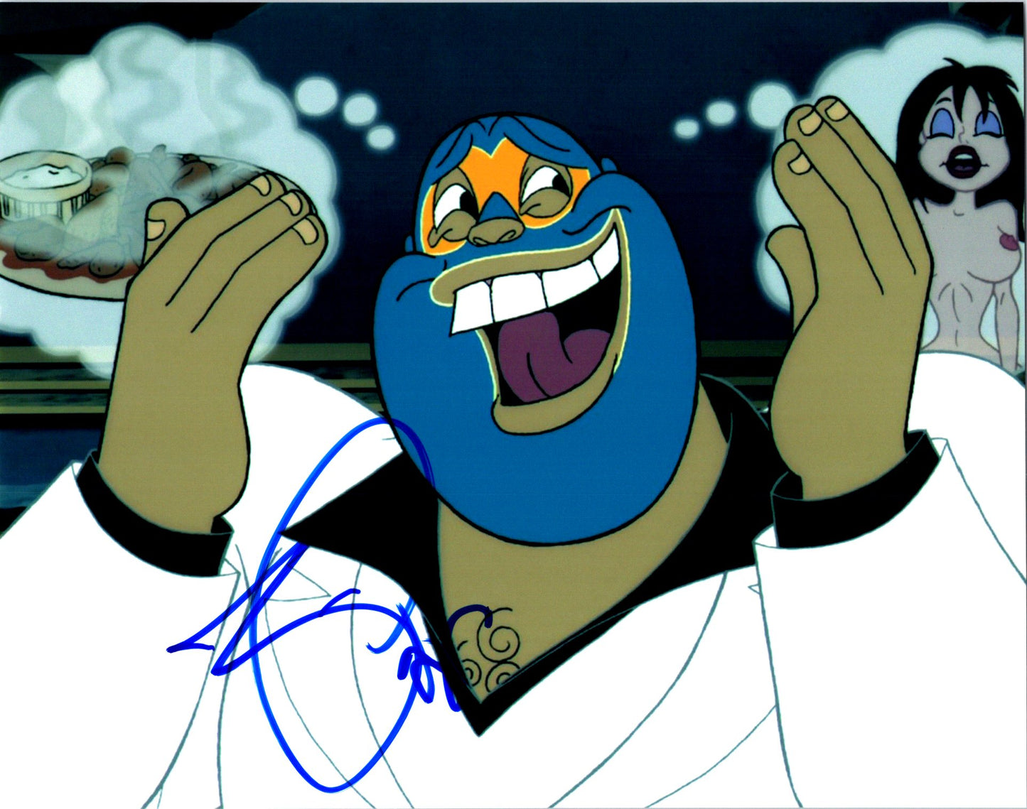 Tom Papa Signed Autograph Haunted World Of El Superbeasto 8x10 with Exact Photo Proof