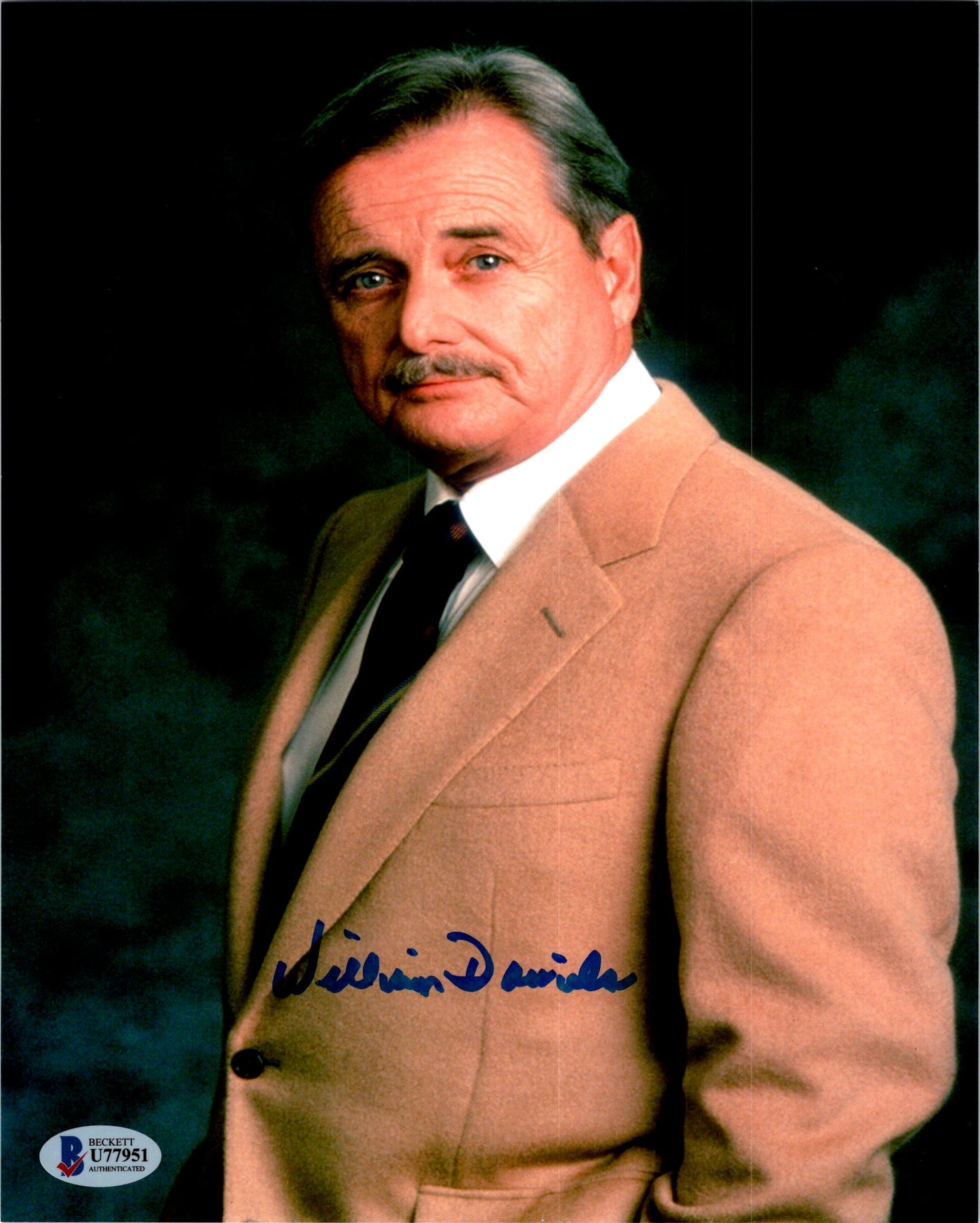 William Daniels Signed Autographed 8x10 Boy Meets World Mr Feeny Photo With Beckett COA