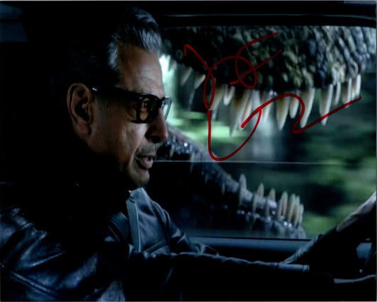 Jeff Goldblum Signed Autographed 8x10 Jurassic Park Photo with Exact Photo Proof