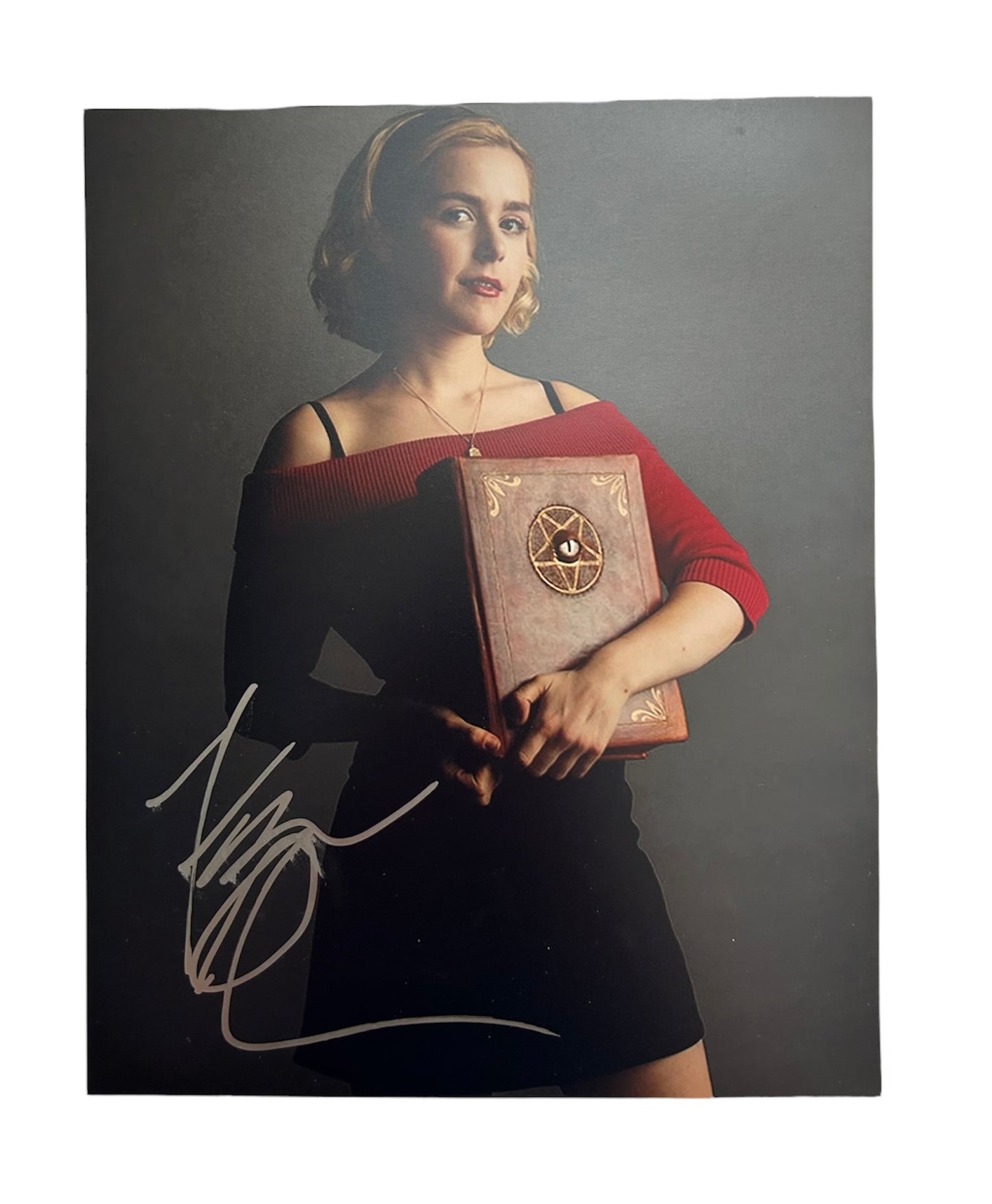 Kiernan Shipka Signed Autographed 8x10 Chilling Adventures of Sabrina Photo