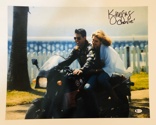 Kelly McGillis Signed Autographed 16x20 Top Gun Photo With Beckett Witness