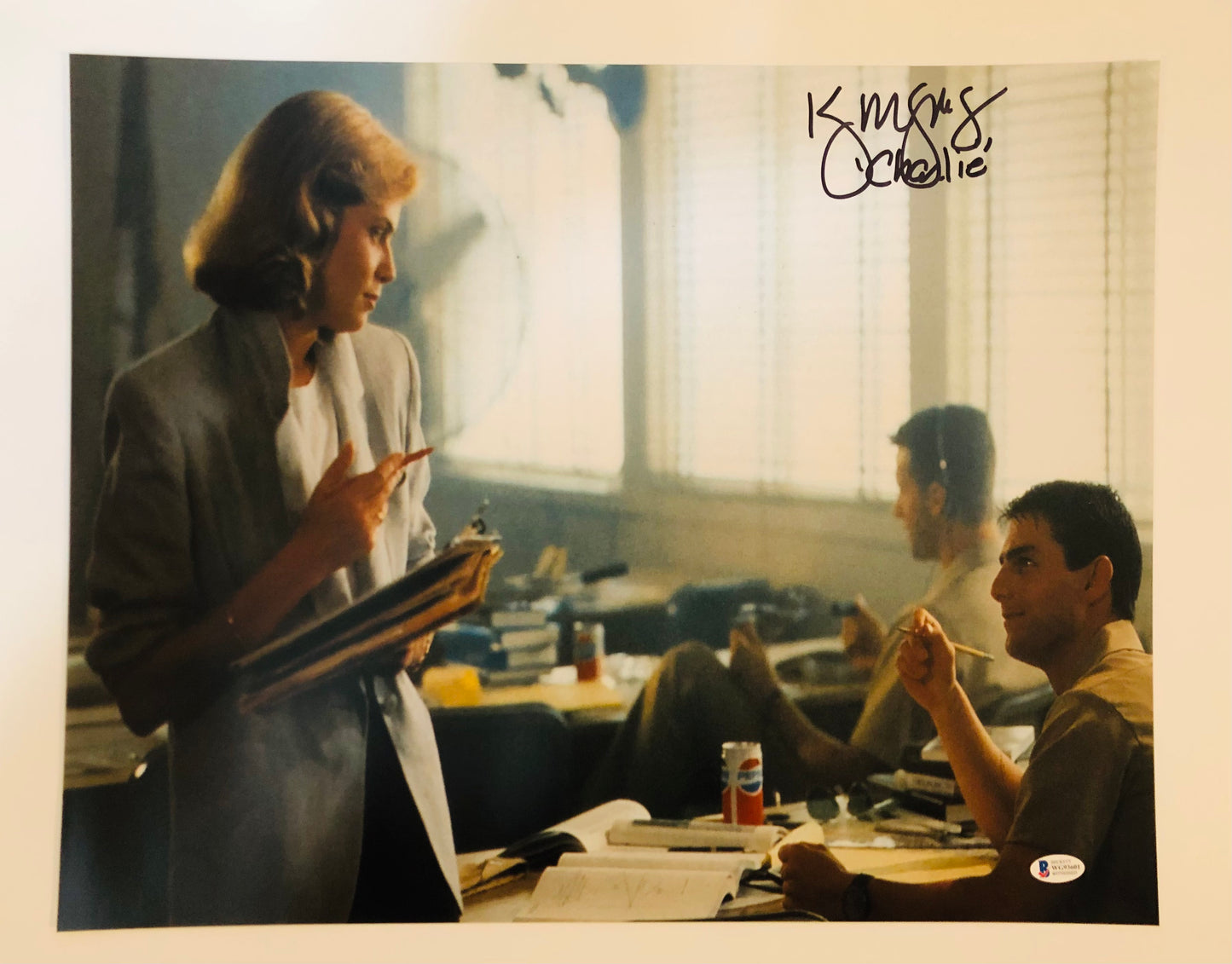 Kelly McGillis Signed Autographed 16x20 Top Gun Photo With Beckett Witness