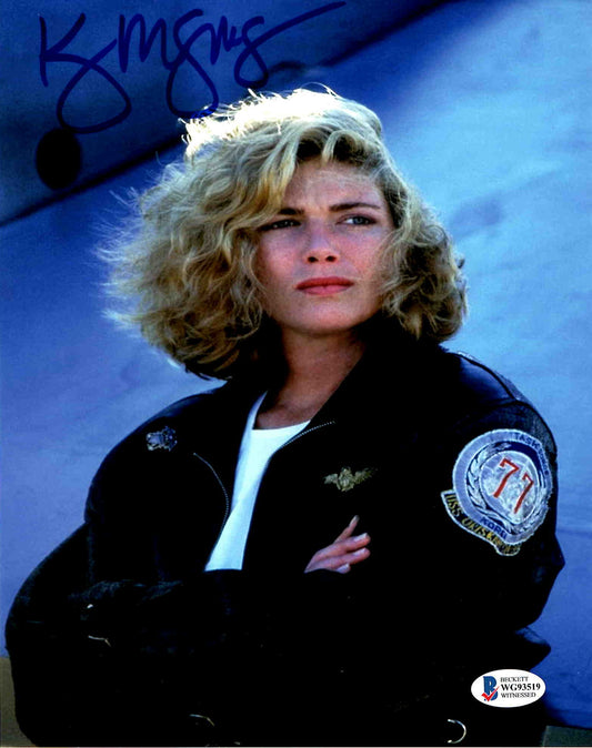 Kelly McGillis Signed Autographed 8x10 Top Gun Photo With Beckett Witness