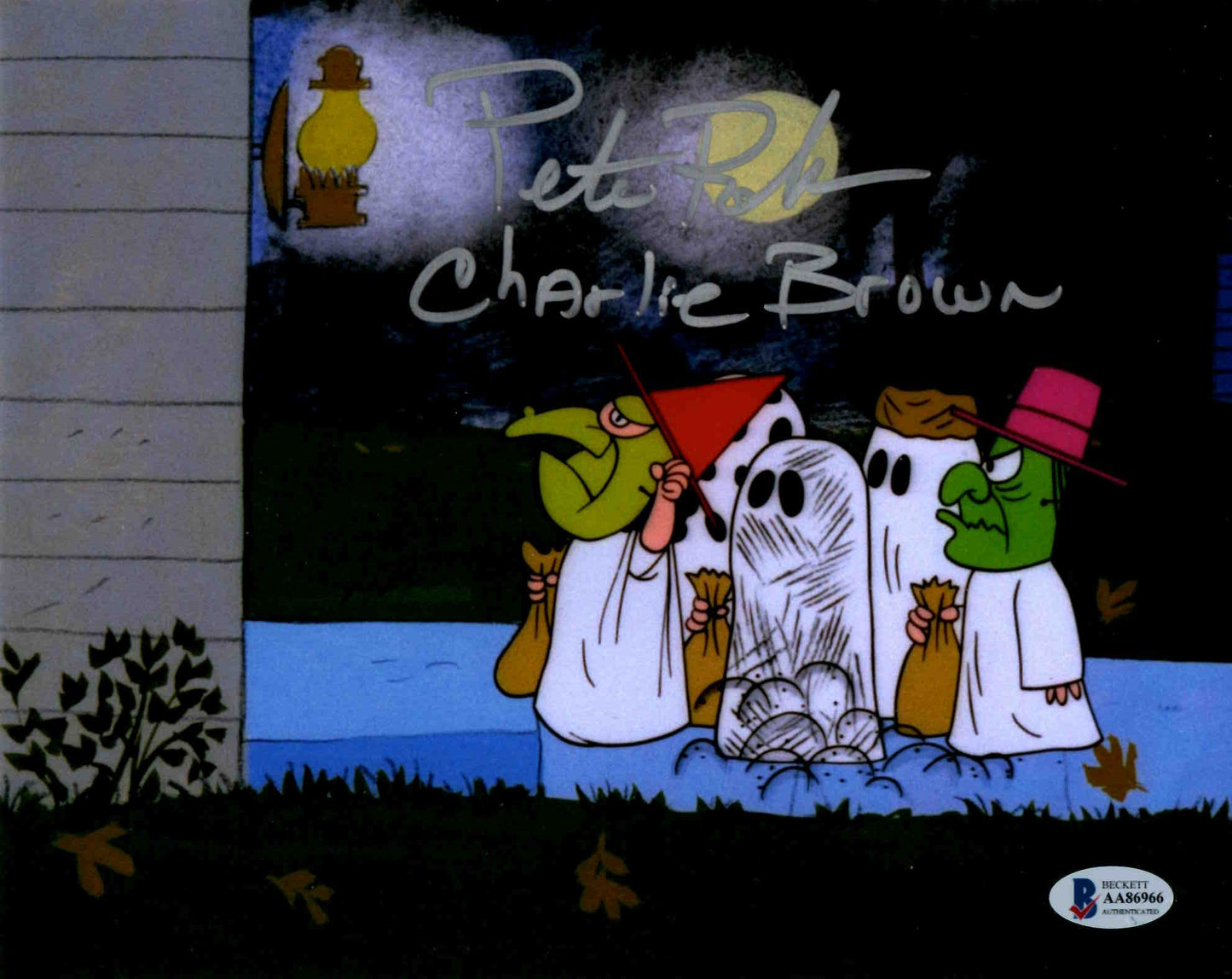 Peter Robbins Signed Autographed 8x10 Charlie Brown Photo with Beckett COA
