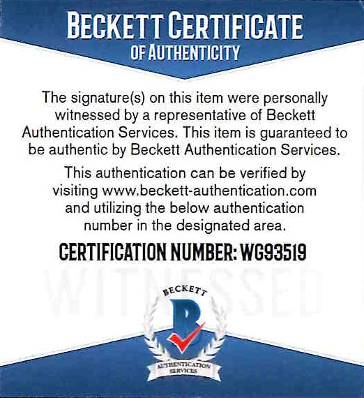 Kelly McGillis Signed Autographed 8x10 Top Gun Photo With Beckett Witness