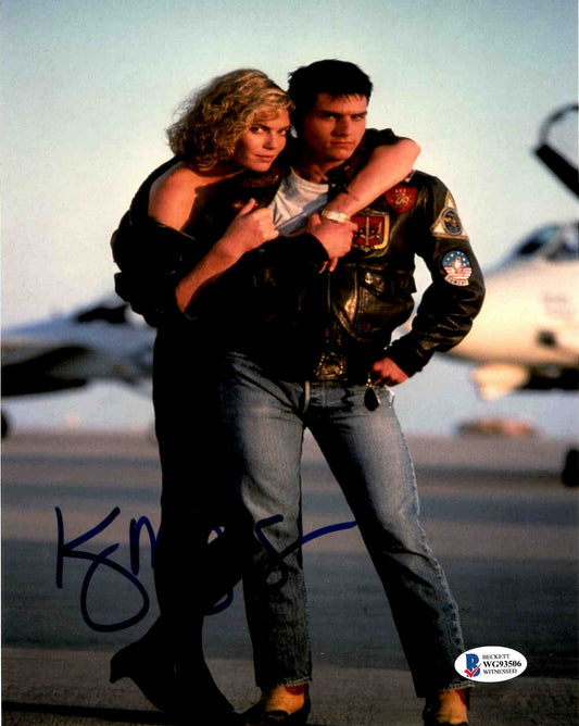 Kelly McGillis Signed Autographed 8x10 Top Gun Photo With Beckett Witness