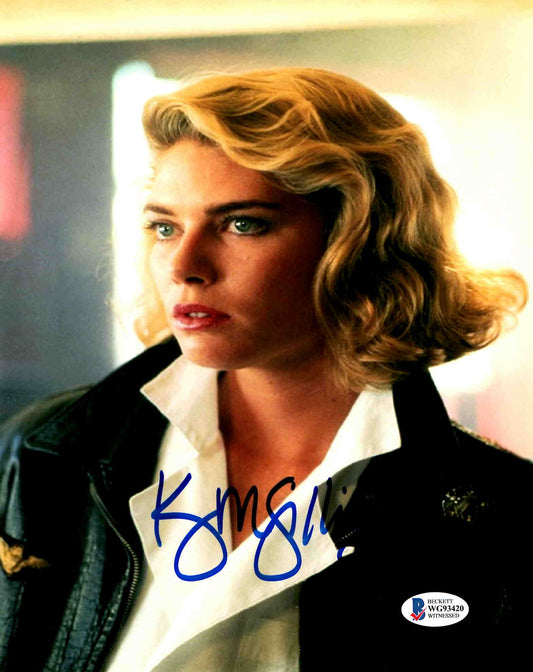 Kelly McGillis Signed Autographed 8x10 Top Gun Photo With Beckett Witness