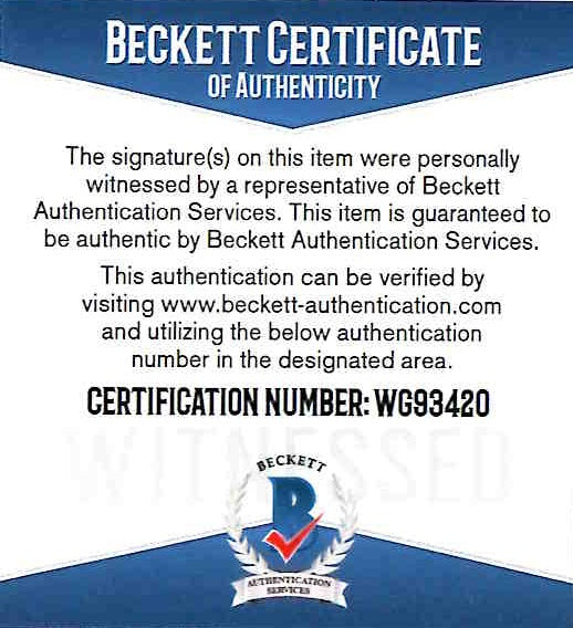 Kelly McGillis Signed Autographed 8x10 Top Gun Photo With Beckett Witness