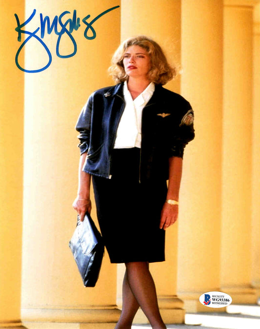 Kelly McGillis Signed Autographed 8x10 Top Gun Photo With Beckett Witness