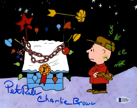 Peter Robbins Signed Autographed 8x10 Charlie Brown Photo with Beckett COA